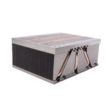 Composite structure heat pipe radiator