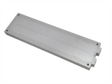Long, thin aluminum profile radiator